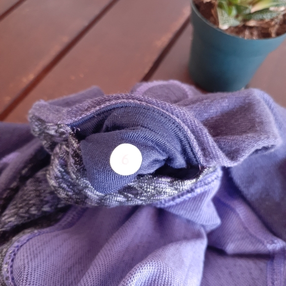 Lululemon Gather & Crow Crop Purple Leggings - Picture 8 of 8